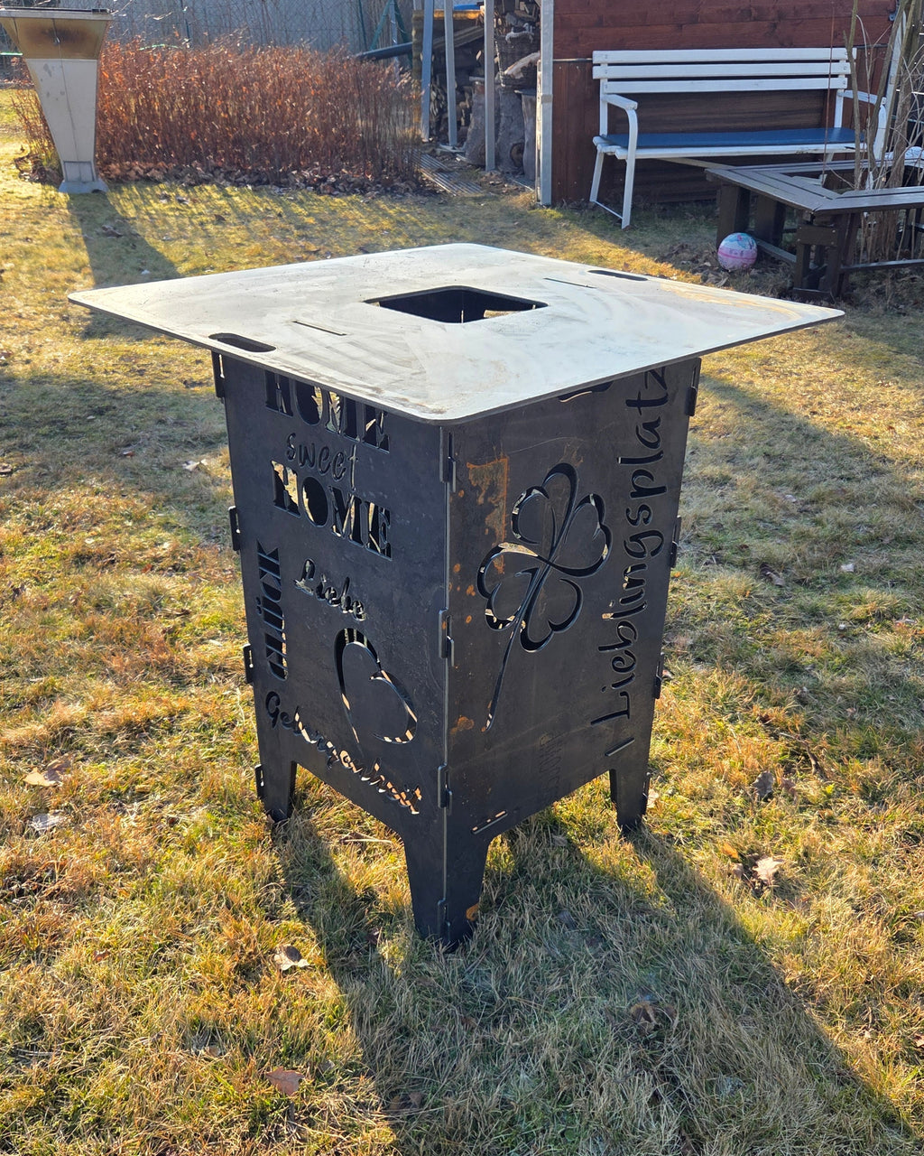 Grillplatte für Feuertonne