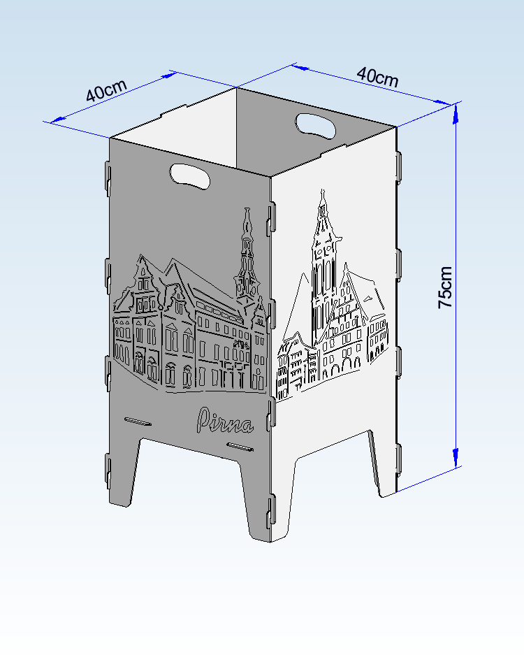 Feuertonne „Pirna“
