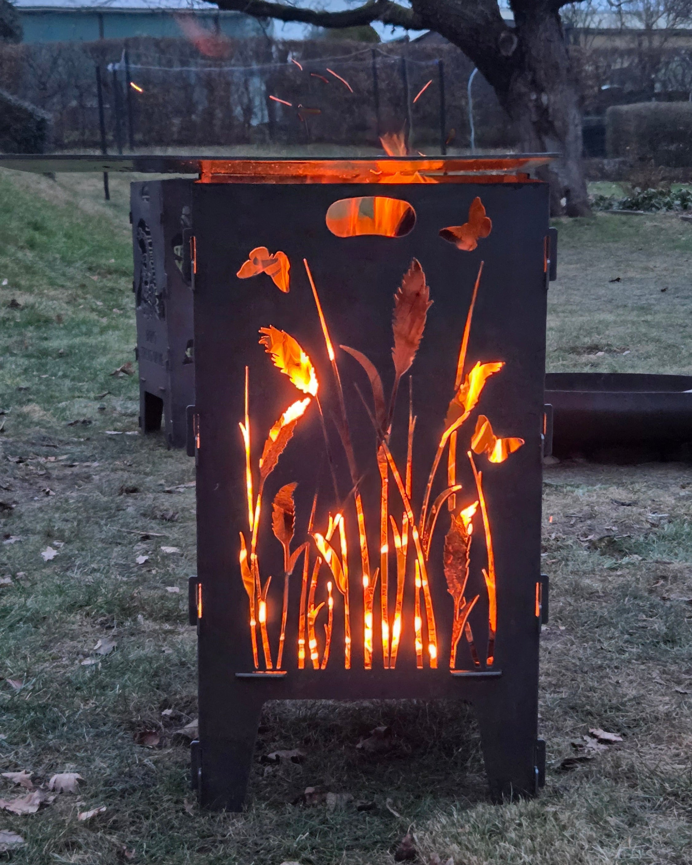 Feuertonne „Sommerwiese“