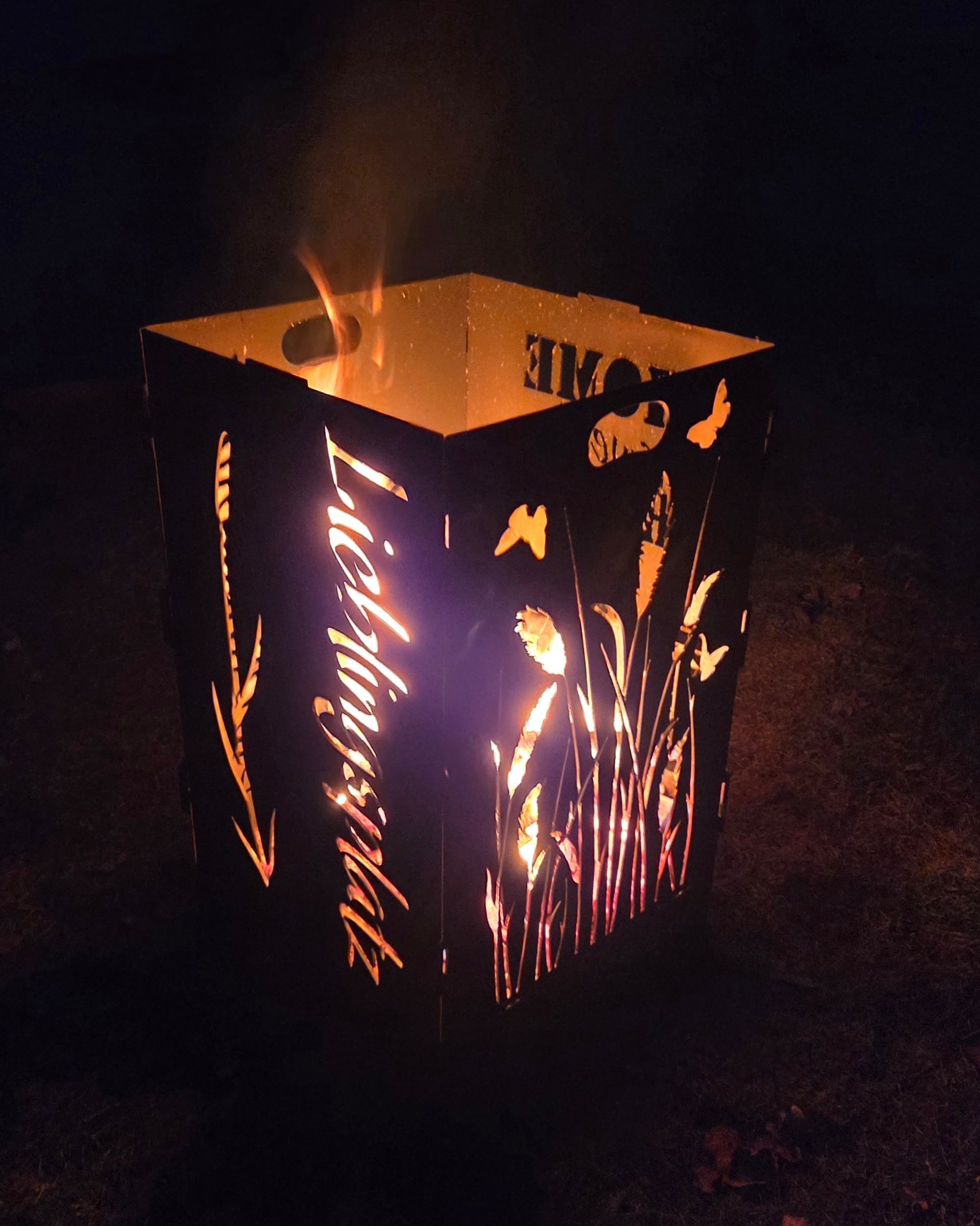 Feuertonne „Sommerwiese“