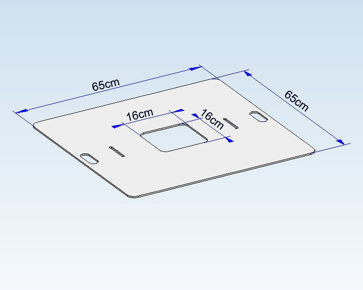 Grillplatte für Feuertonne