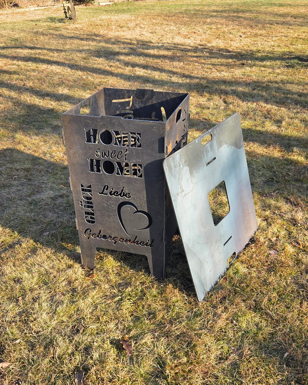 Grillplatte für Feuertonne